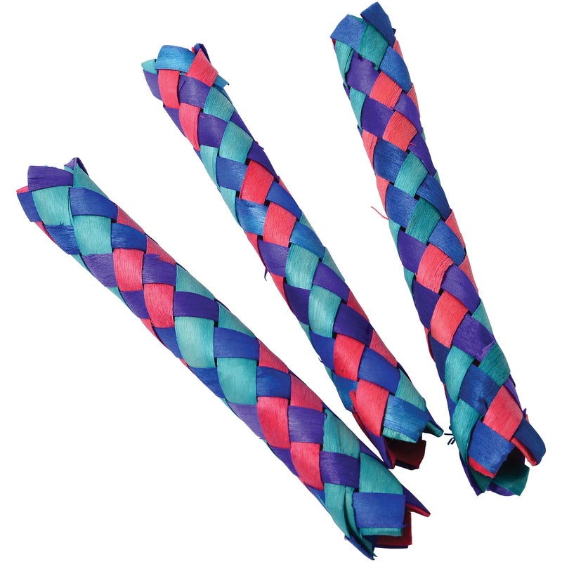U.S. Toy U. S. Toy Lot of 12 Assorted Color Chinese Finger Traps - Image 1